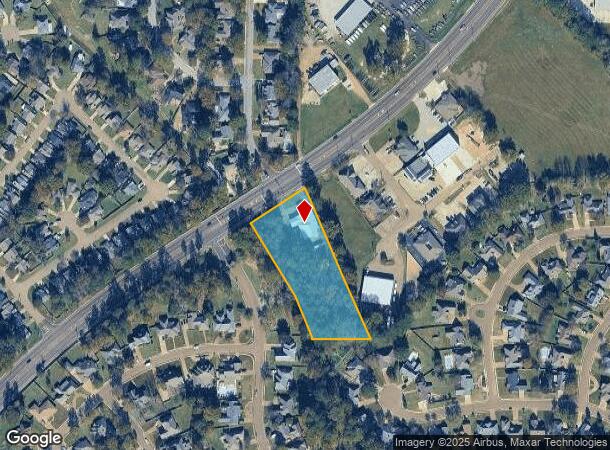 1239 Old Fannin Rd, Brandon, MS Parcel Map