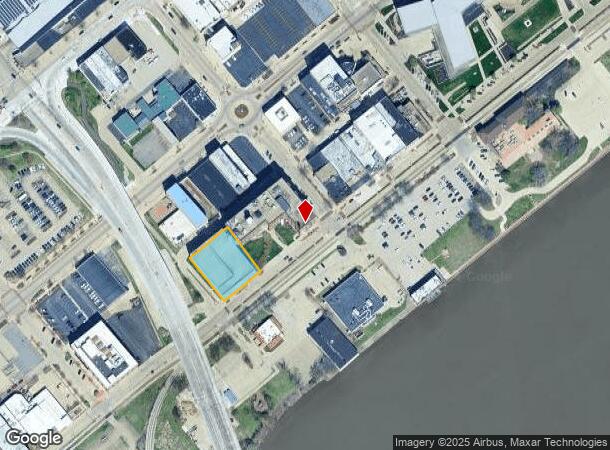  401 Sw Water St, Peoria, IL Parcel Map