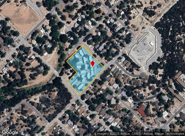  612 Travis St, Kerrville, TX Parcel Map