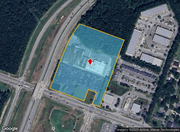  1034 Us Highway 80 W, Pooler, GA Parcel Map