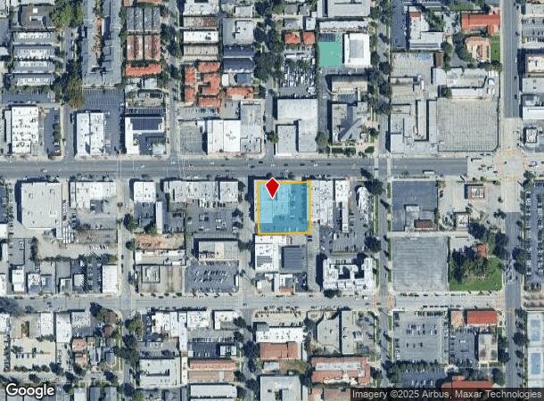  1278 E Colorado Blvd, Pasadena, CA Parcel Map