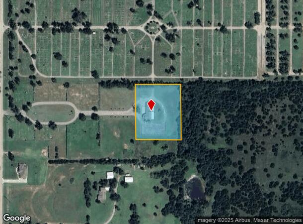  1624 N Pine St, Guthrie, OK Parcel Map