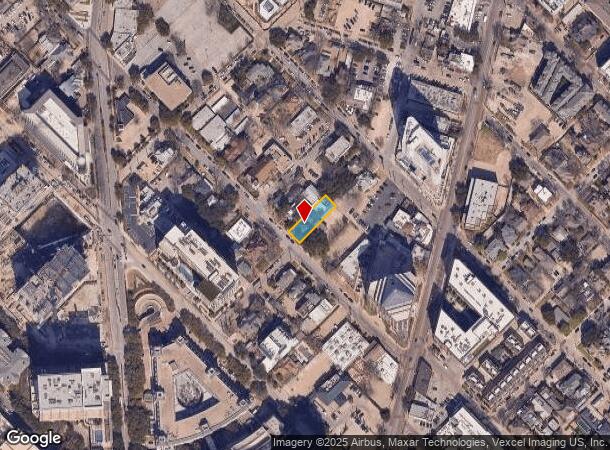  2600 Fairmount St, Dallas, TX Parcel Map