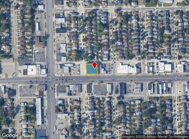  15334 W Warren Ave, Dearborn, MI Parcel Map
