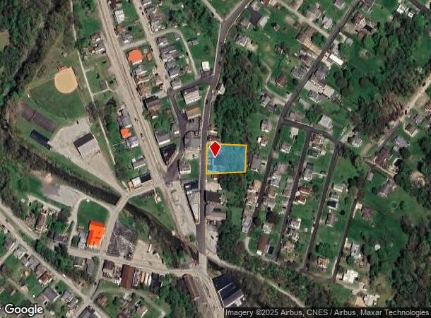 74 Connellsville St, Dunbar, PA Parcel Map