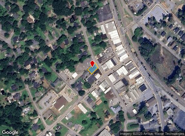  3 Bishop St, Inman, SC Parcel Map