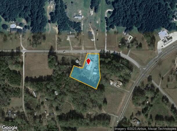  555 W Jonesville Rd, Bowdon, GA Parcel Map