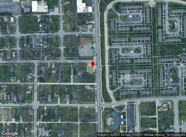  2006 S Hanna St, Fort Wayne, IN Parcel Map