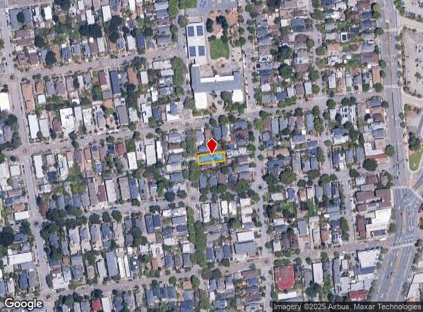  3109 King St, Berkeley, CA Parcel Map