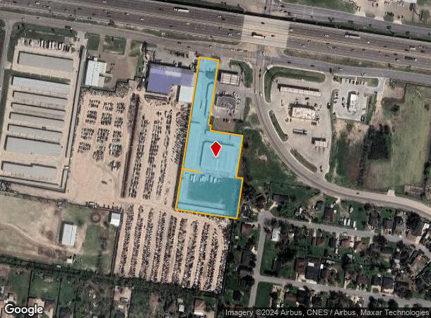  1015 S E St, Mcallen, TX Parcel Map