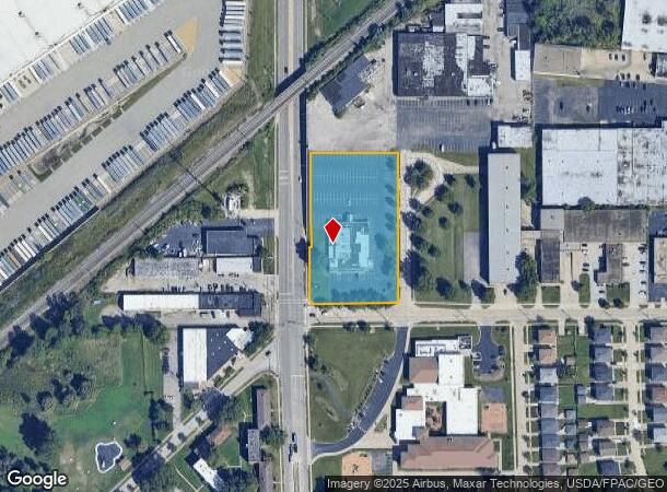 1361 E 260Th St, Euclid, OH Parcel Map