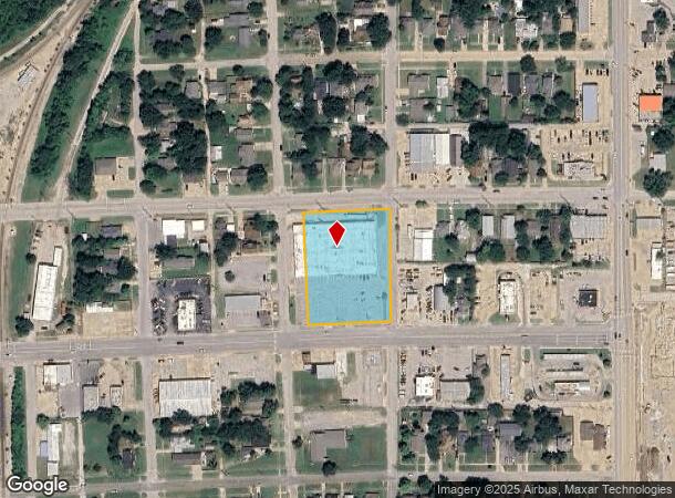  911 E Dewey Ave, Sapulpa, OK Parcel Map