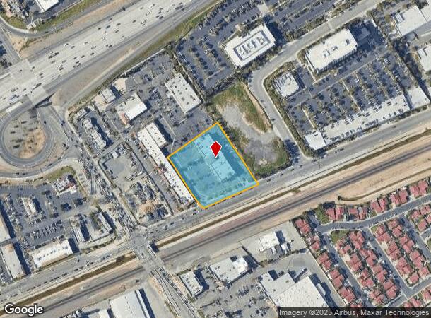 2275 Sampson Ave, Corona, CA Parcel Map