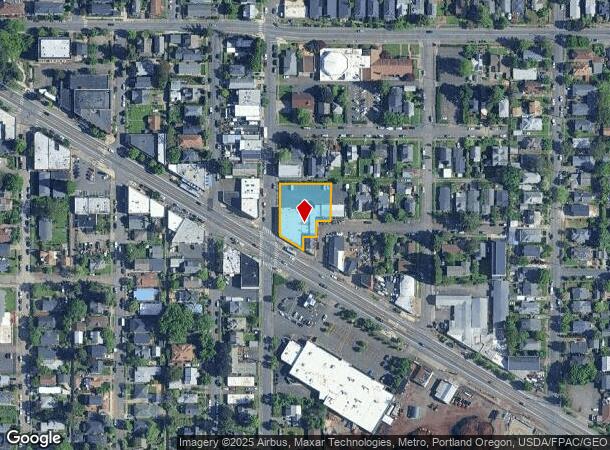  6701 Se Foster Rd, Portland, OR Parcel Map