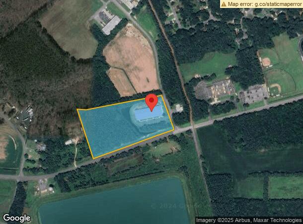  1731 Broad St, Pocomoke City, MD Parcel Map