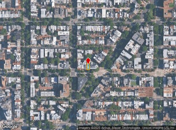  1761 R St Nw, Washington, DC Parcel Map