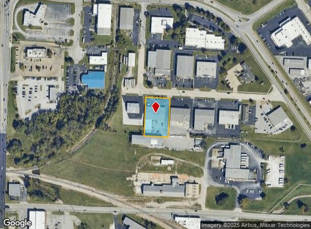 1926 E Phelps St, Springfield, MO Parcel Map