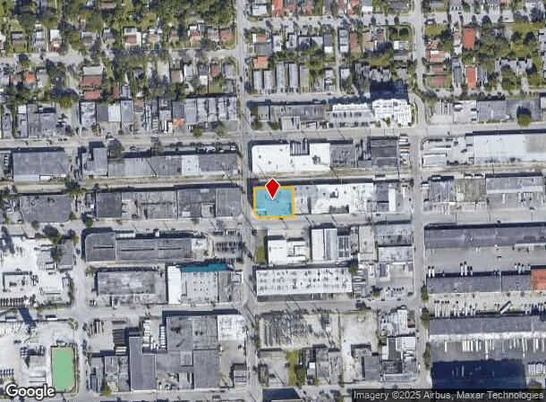  1395 Nw 22Nd St, Miami, FL Parcel Map