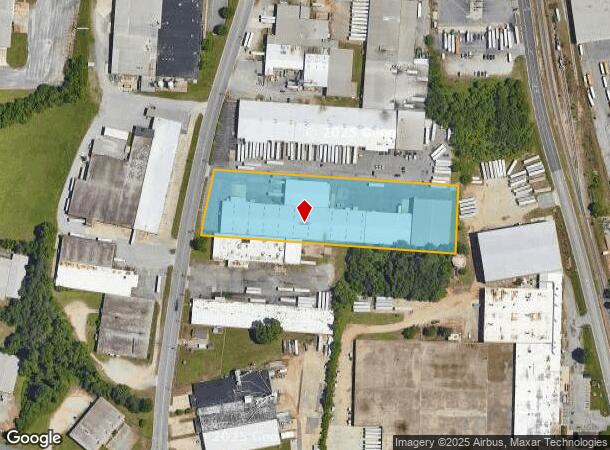  2219 Shore St, High Point, NC Parcel Map
