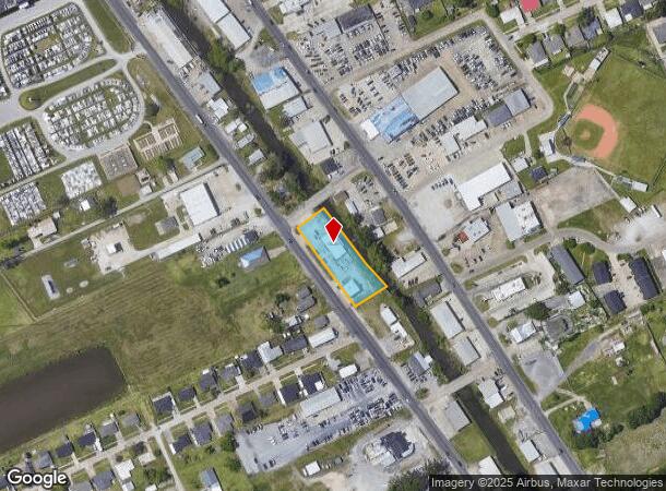 6189 W Main St, Houma, LA Parcel Map