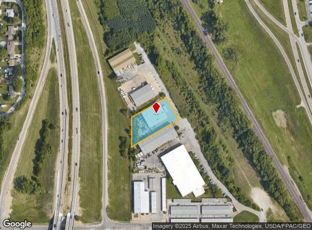 1514 Chandler Rd W, Bellevue, NE Parcel Map