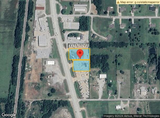  900 S Chouteau Ave, Chouteau, OK Parcel Map