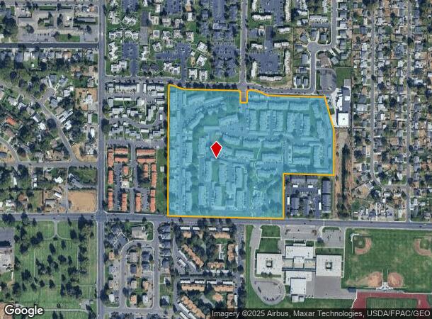  1114 W 10Th Ave, Kennewick, WA Parcel Map