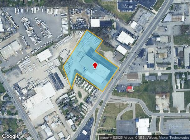 3433 N Clinton St, Fort Wayne, IN Parcel Map