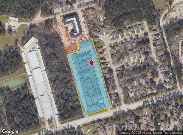  1000 Gladstell Rd, Conroe, TX Parcel Map