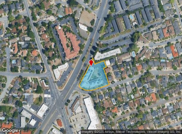  2580 S Bascom Ave, San Jose, CA Parcel Map