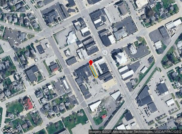  115 W Washington St, Napoleon, OH Parcel Map