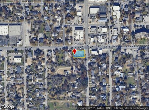 1202 S Austin Ave, Georgetown, TX Parcel Map