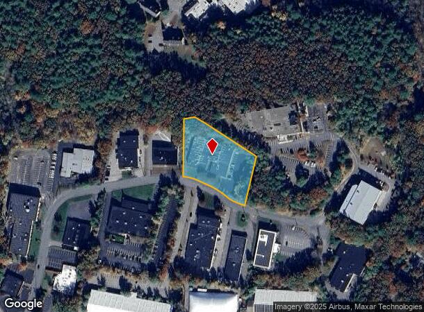 14 Tech Cir, Natick, MA Parcel Map