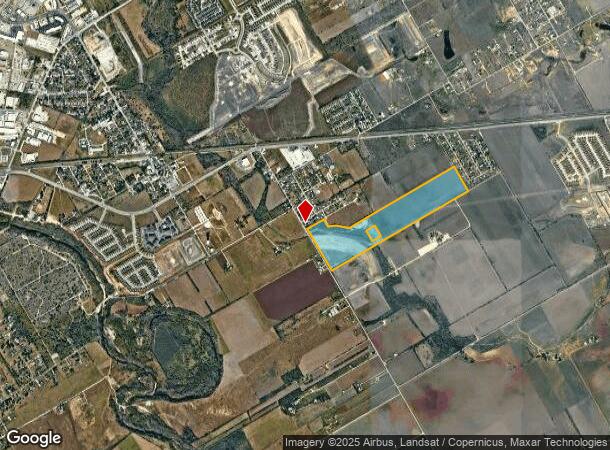  509 Haeckerville Rd, Cibolo, TX Parcel Map
