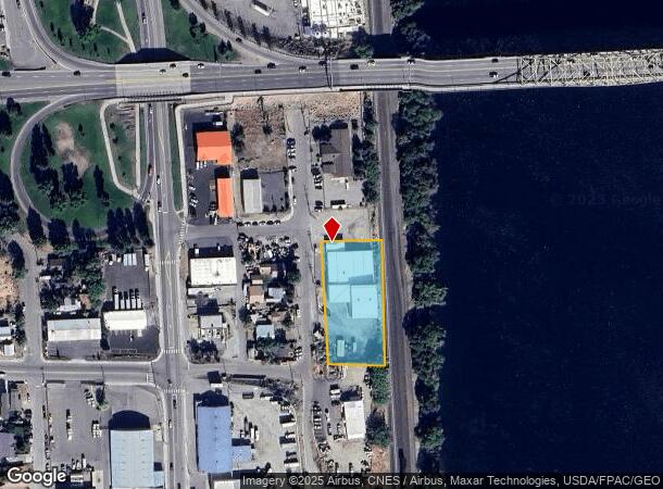 1301 S Columbia St, Wenatchee, WA Parcel Map