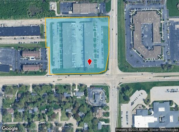 7112 Zionsville Rd, Indianapolis, IN Parcel Map