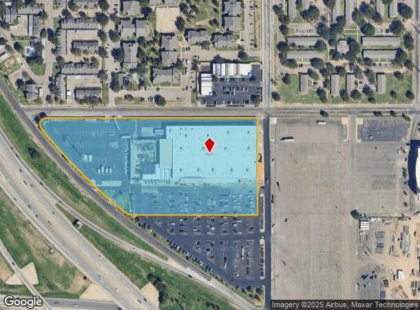 5801 W Loop 289, Lubbock, TX Parcel Map