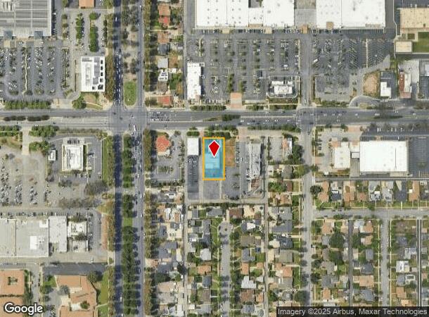  80 E Foothill Blvd, Upland, CA Parcel Map
