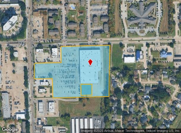 3500 Garth Rd, Baytown, TX Parcel Map