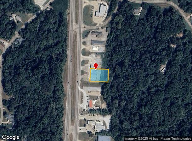  1580 Highway 61 N, Vicksburg, MS Parcel Map