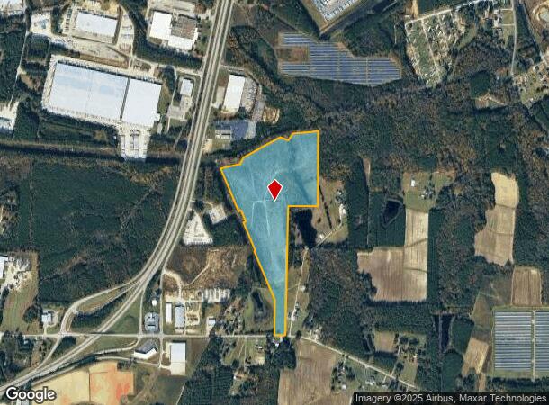 Dickerson Land, Henderson, NC Parcel Map
