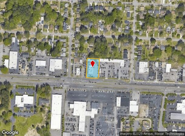  6414 E Virginia Beach Blvd, Norfolk, VA Parcel Map