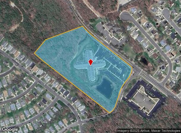 281 Mathistown Rd, Little Egg Harbor Twp, NJ Parcel Map
