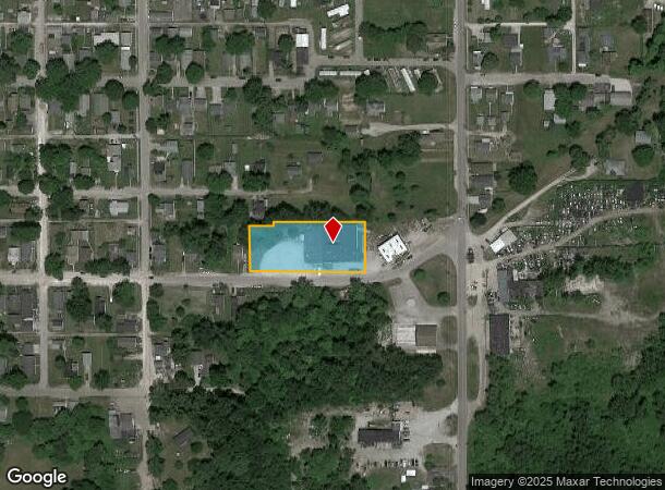  800 W 17Th St, Muncie, IN Parcel Map