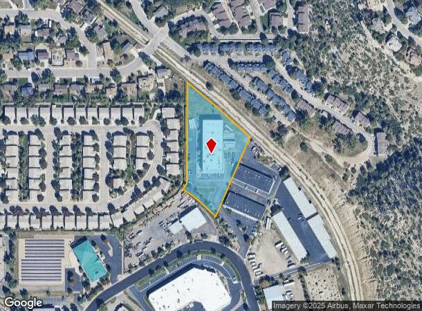  5045 List Dr, Colorado Springs, CO Parcel Map