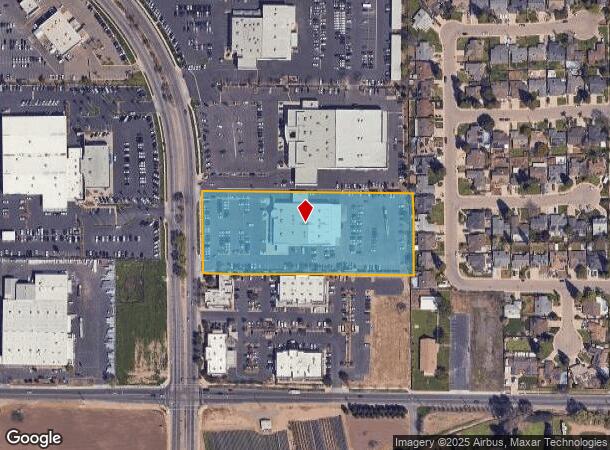  1016 S Ben Maddox Way, Visalia, CA Parcel Map