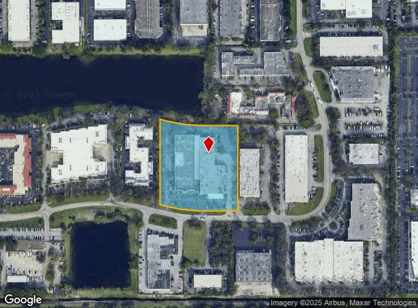 1061 S Rogers Cir, Boca Raton, FL Parcel Map