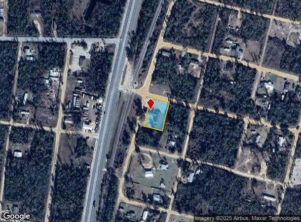  18190 Railroad Ave, Fountain, FL Parcel Map