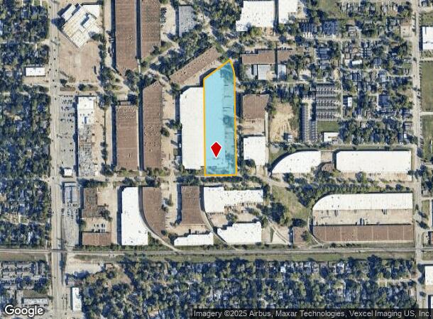  3801 Distribution Blvd, Houston, TX Parcel Map