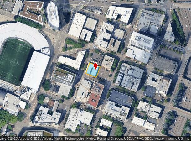  1631 Sw Yamhill St, Portland, OR Parcel Map